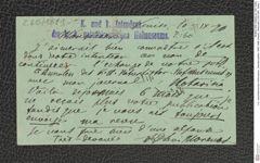 k.k. naturhistorisches Hofmuseum, Intendanzakten 1885-1896 (Hauer), Aktenzahl Z.60/1891, Seite 1